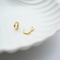 Curious Curator Imogen 14k Gold Vermeil Huggie Earrings